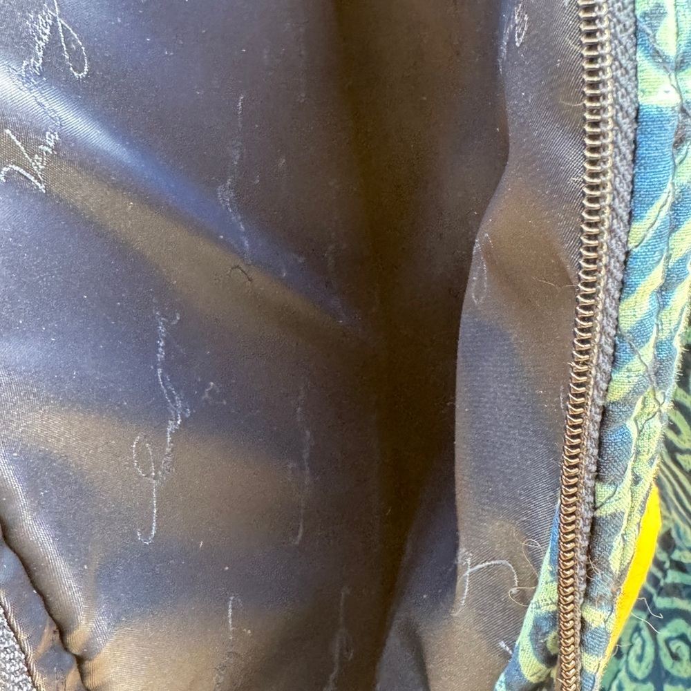 Blue Patterned Backpack - image 5